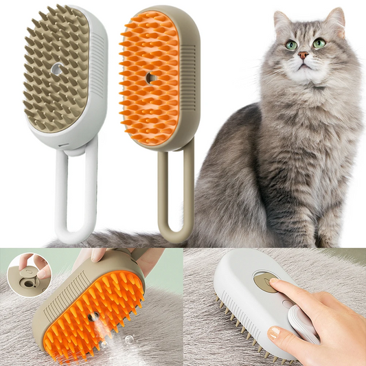 spazzola per cani gatti Steamy Brush Piccoli Valori
