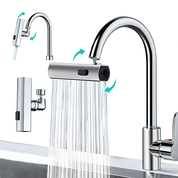 Rubinetto Multifunzionale per Cucina Torrentia installato sul lavello