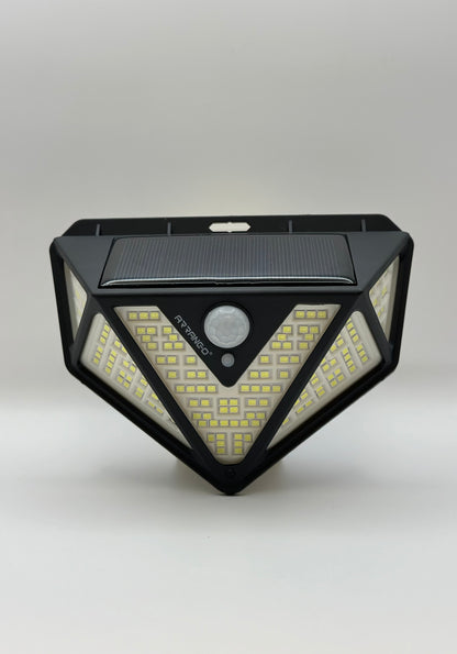 Lampada da esterno solare luminar 166 LED ad alta luminosità
