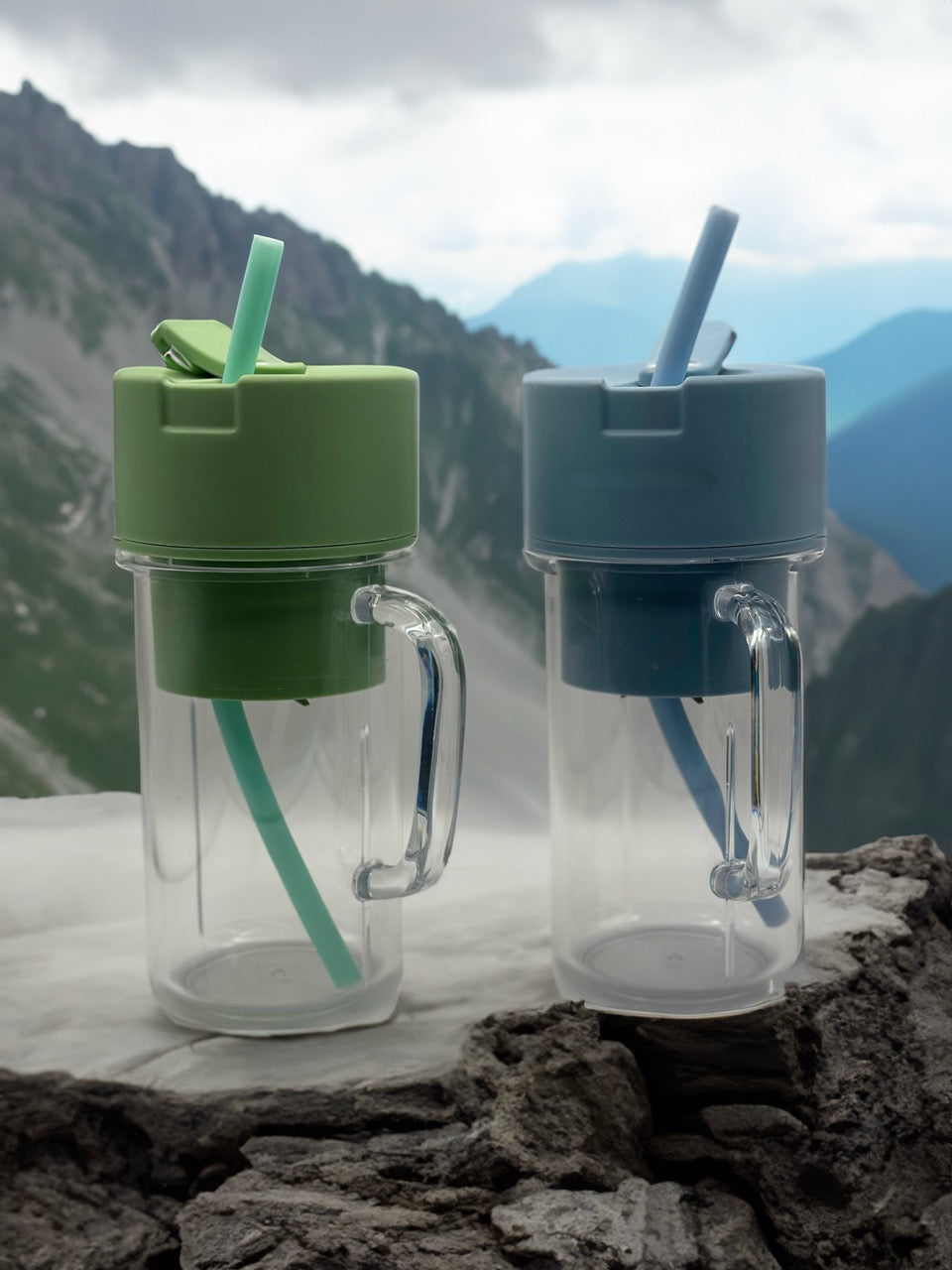Frullatore portatile usb con cannuccia smoothie Piccoli Valori