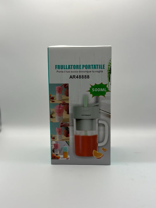 Frullatore portatile con Cannuccia design compatto