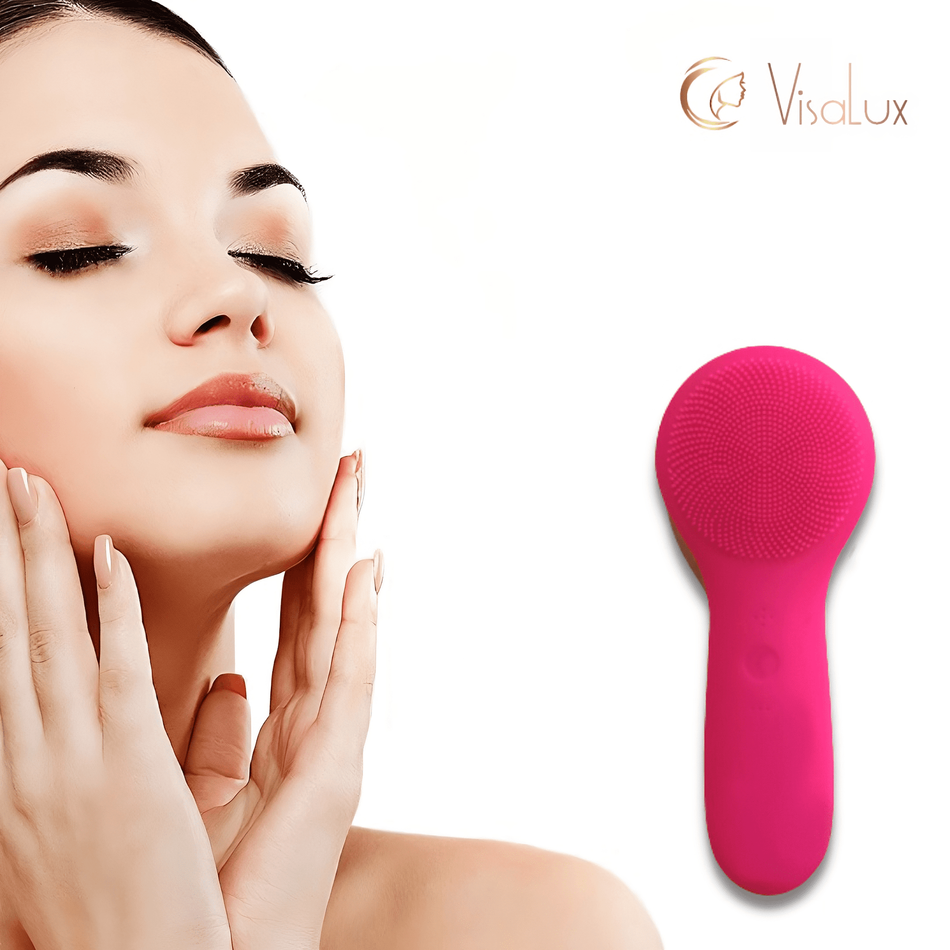 Scrub Pulizia Viso Elettrico per Skincare applicazione creme