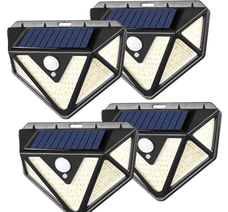 Lampada solare giardinoil65 impermeabile muro casa