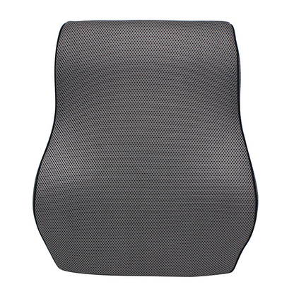 Cuscino Lombare Ergonomico in Memory Foam con design ergonomico e traspirante per un supporto lombare confortevole.